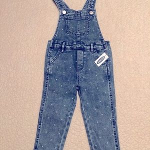 NWT Girls Overalls - Size: 5T